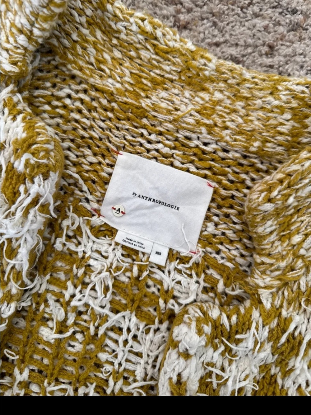 ANTHROPOLOGIE Shaina Sweater Coat fits up to a Large - Picture 11 of 12